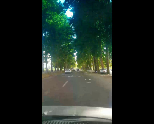 ویدیو ارسالی از آقای محمد از ورودی شهر فومن